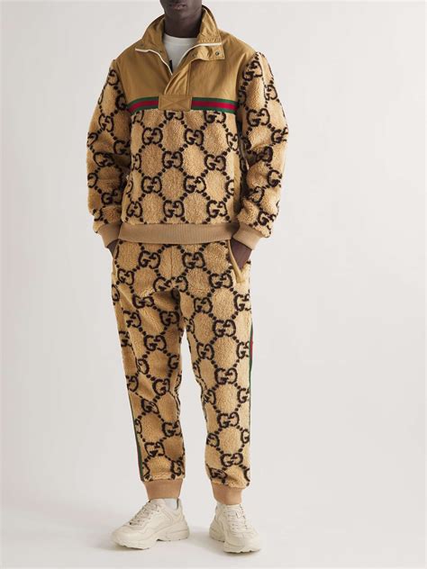 men's gucci tracksuits|GUCCI Striped Logo.